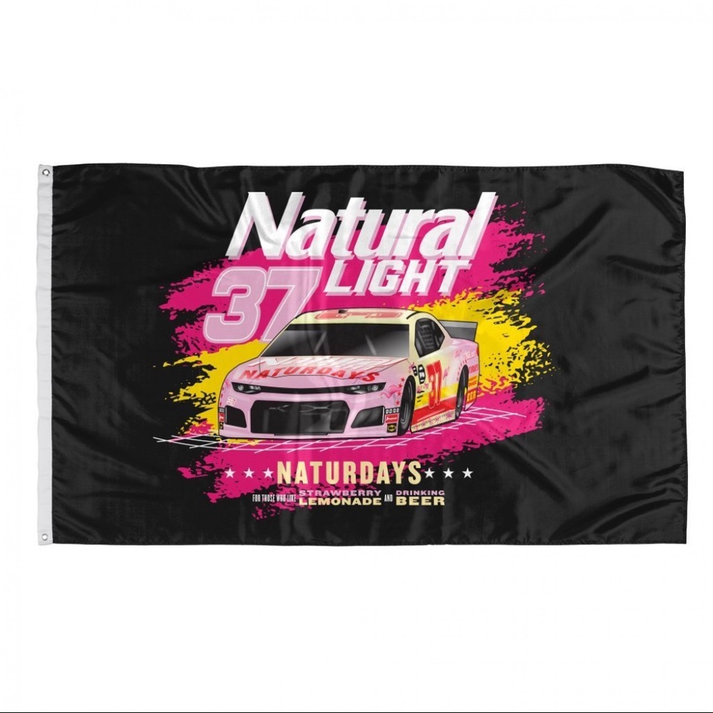 Natural Light Naturdays NASCAR Flag